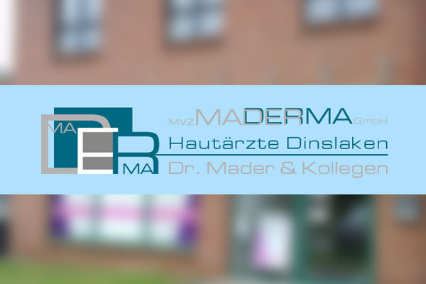 Privatärztliche Hautarztpraxis Dinslaken · Hautarzt Maderma Xanten Dermatologie-Praxis · Dr. Mader & Kollegen KV. Kasse & Privat